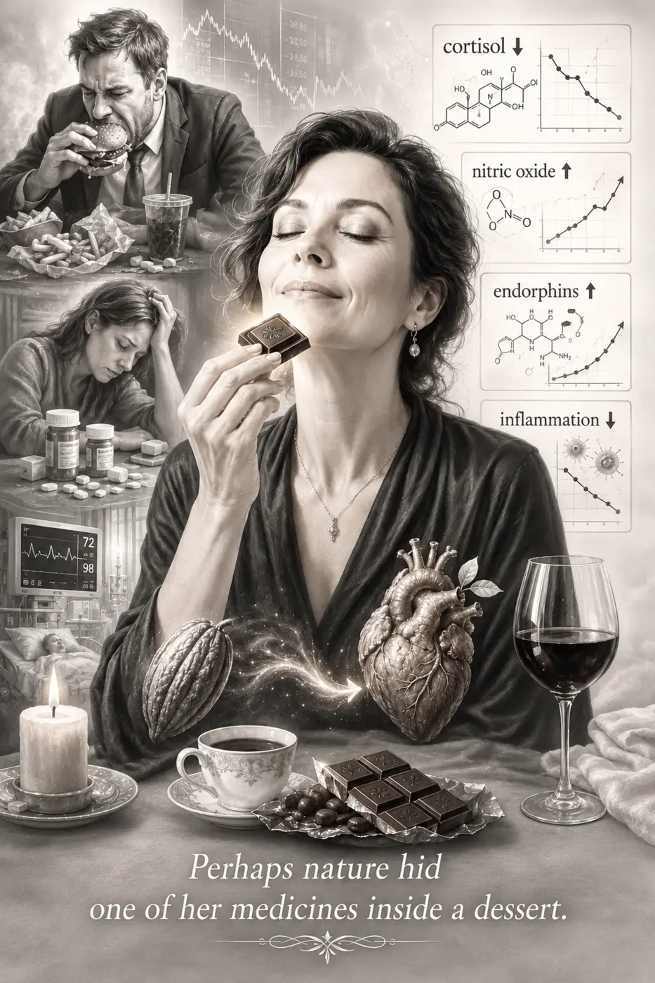 The Chocolate Laboratory interior illustration